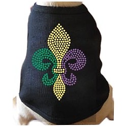 Fleur De Lis Mard Gras Multi Color