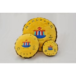 Dog Toy - Hanukkah Gelt - Includes 3 toys/case