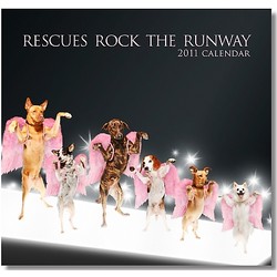 NEW! Rescues Rock The Runway 2011 Charity Calendar