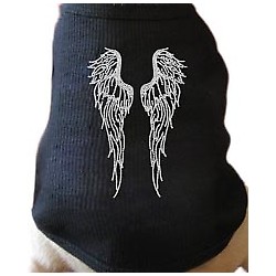 Angel Wings Rhinestone Dog Tank Top