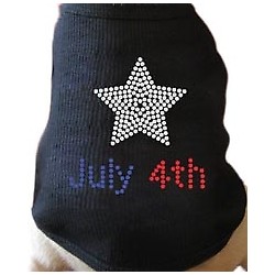 July 4th Dog T-shirt