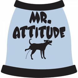 Mr. Attitude Dog T-Shirt