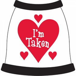 I'm Taken Dog T-Shirt