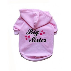 Big Sister- Dog Hoodie