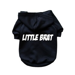Little Brat- Dog Hoodie