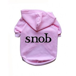 Snob- Dog Hoodie