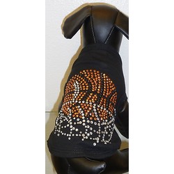 Basketball Rhinestone Dog T-Shirt