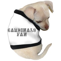 Cardinals Fan Dog T-Shirt