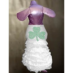 Clover Rhinestone Doggie Dress