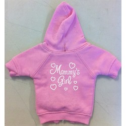 Rhinestone Doggie Hoodies - Mommy's Girl