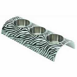 Triple Feeder - Zebra