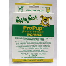 Pro-Pup Chewable Worm Tablets (6/pak)