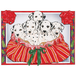 Dalmatians in a Basket
