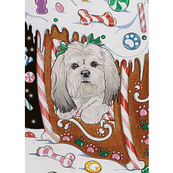 Lhasa Apso Gingerbread