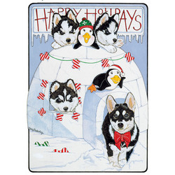 Siberian Huskies