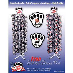 PAW PRINTS SIGNS STARTER DISPLAY PACKAGE
