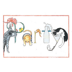 Birthday Invitations Cat