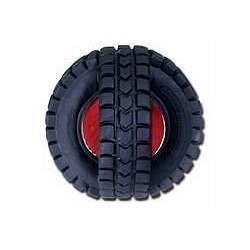 Blinky X-Tire Ball - Black and Red (Plastic)