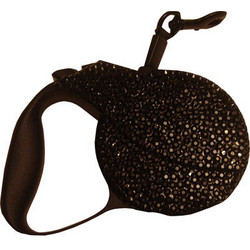 SWAROVSKI RETRACTABLE LEASH - CRYSTAL