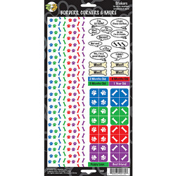 Bones & Pawprints Stickers