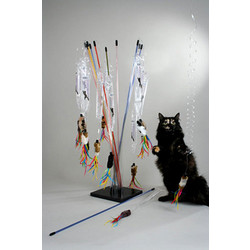 The PURRfect Go-Fur-It Cat Toy - Sold by the case only