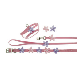 Embellished Polka Dot Daisies Collar
