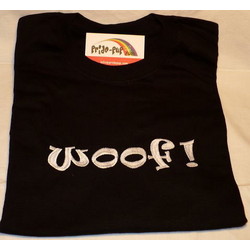 WOOF! Unisex Human T-Shirt