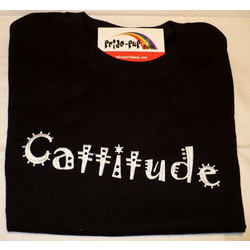 CATTITUDE Human T-Shirt