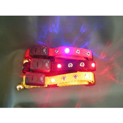 SPORTS LED LIGHTED CAT COLLAR - Adjustable with BREAK-AWAY Safety Clasp