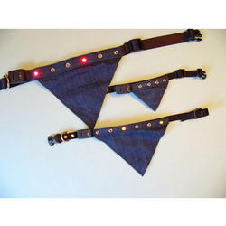 JEAN LED LIGHTED DOG / CAT BANDANA