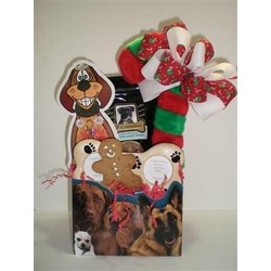K9 Xmas Dog Face Sm