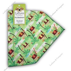 A Latham & Company bandana "Beach side Bungalow"