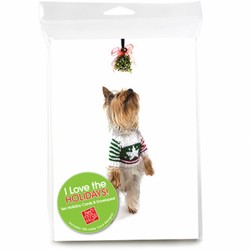 Consumer Friendly 10-pack - Yorkie Mistletoe