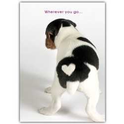 Love Card - Heart Puppy not blank