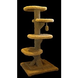 48" Kitty Cat Twisty Tower