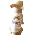 Rainbow Pooch Dog Tank Top: Dogs Pet Apparel 