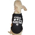 Bitches Love Me, Mailmen Fear Me Dog Tank Top: Dogs Pet Apparel 