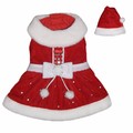 Santa Paws Dress: Dogs Pet Apparel 