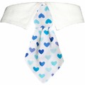 Blue Heart Shirt Collar: Dogs Pet Apparel 