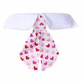 Pink Heart Shirt Collar: Dogs Accessories 