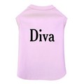 Diva - Dog Tank: Dogs Pet Apparel 