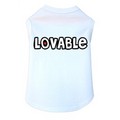 Loveable - Dog Tank: Dogs Pet Apparel 