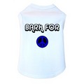 Bark for Peace: Blue- Dog Tank: Dogs Pet Apparel 