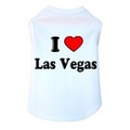 I Love Las Vegas- Dog Tank: Dogs Pet Apparel 