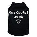 One Spoiled Westie- Dog Tank: Dogs Pet Apparel Tanks 