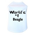 World's #1 Beagle- Dog Tank