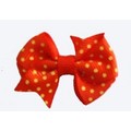 Yellow/Orange Fishtail Polka dot Elastics<br>Item number: 10043407: Dogs Pet Apparel 