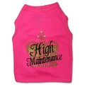 High Maintenance: Dogs Pet Apparel Tanks 