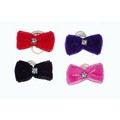 Mini Velvet Bows: Dogs Pet Apparel 