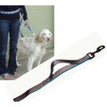 Patterned Nylon Hands Free Leash: Dogs Collars and Leads 